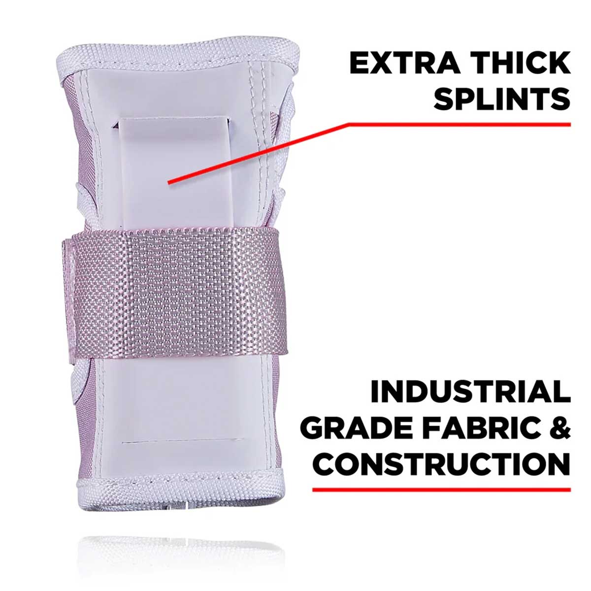 187 Junior Six Pack Pad Set Purple Wrist