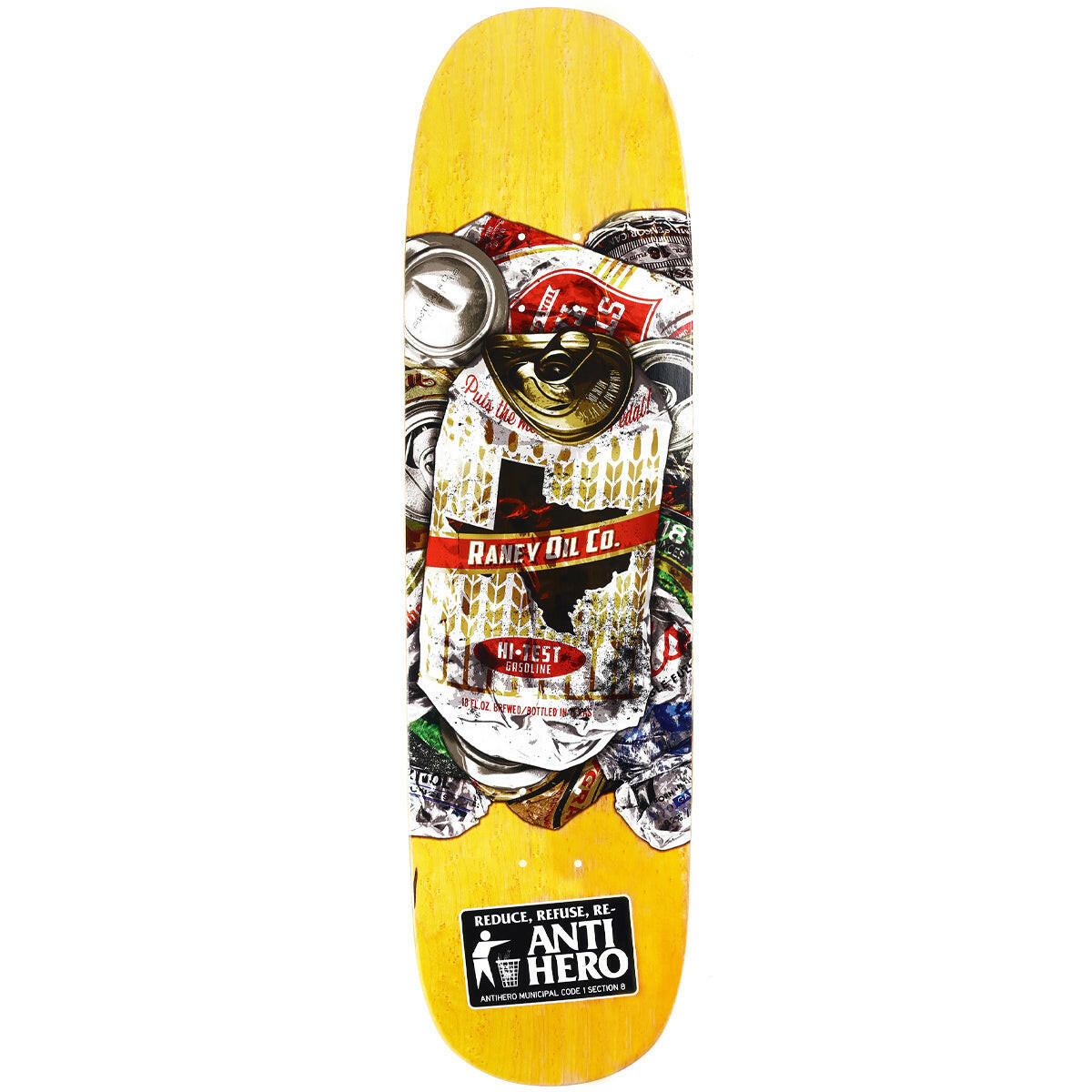 Anti Hero Raney Beres Refuse 8.63 Skateboard Deck – OCD Skate Shop