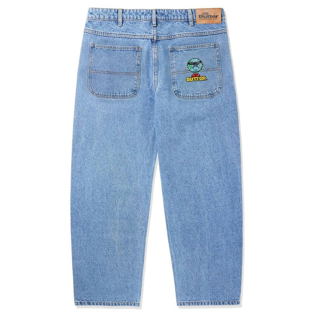 Butter Goods Blindfold Denim Jeans Washed Indigo