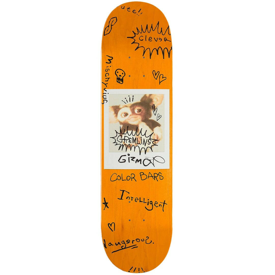 Color Bars - Polaroid 8.25 Skateboard Deck.