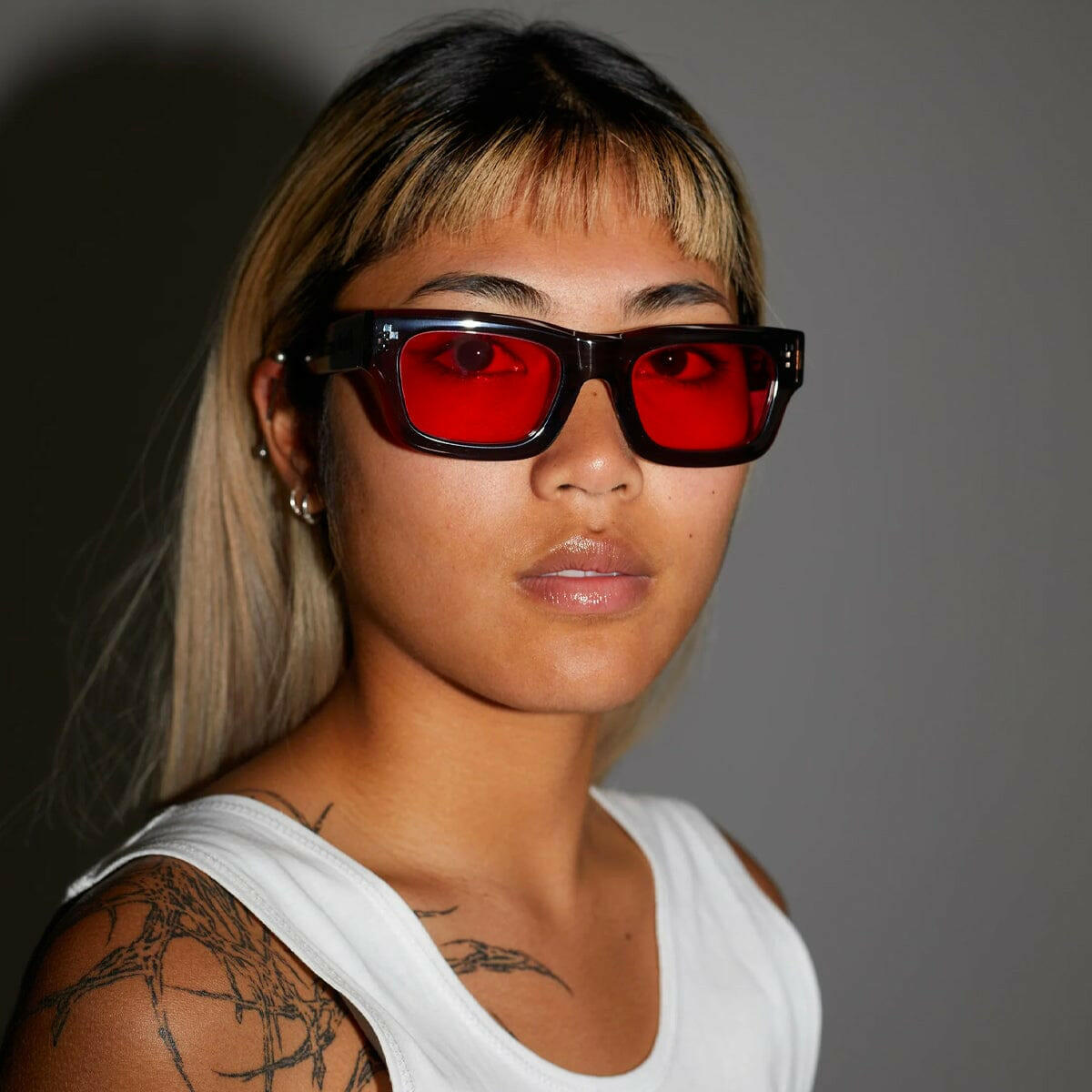 Crawling Death - X Radio Eyewear Charcoal/Red.