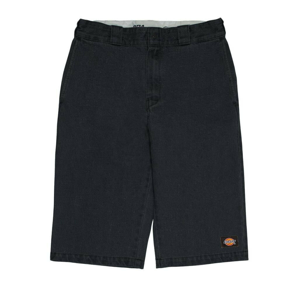 Dickies - 42283 13" Loose Fit Denim Shorts Black.