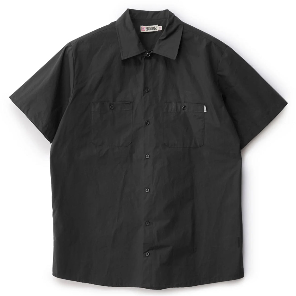 S/Double - Work Shirt S/S Shirt Black.