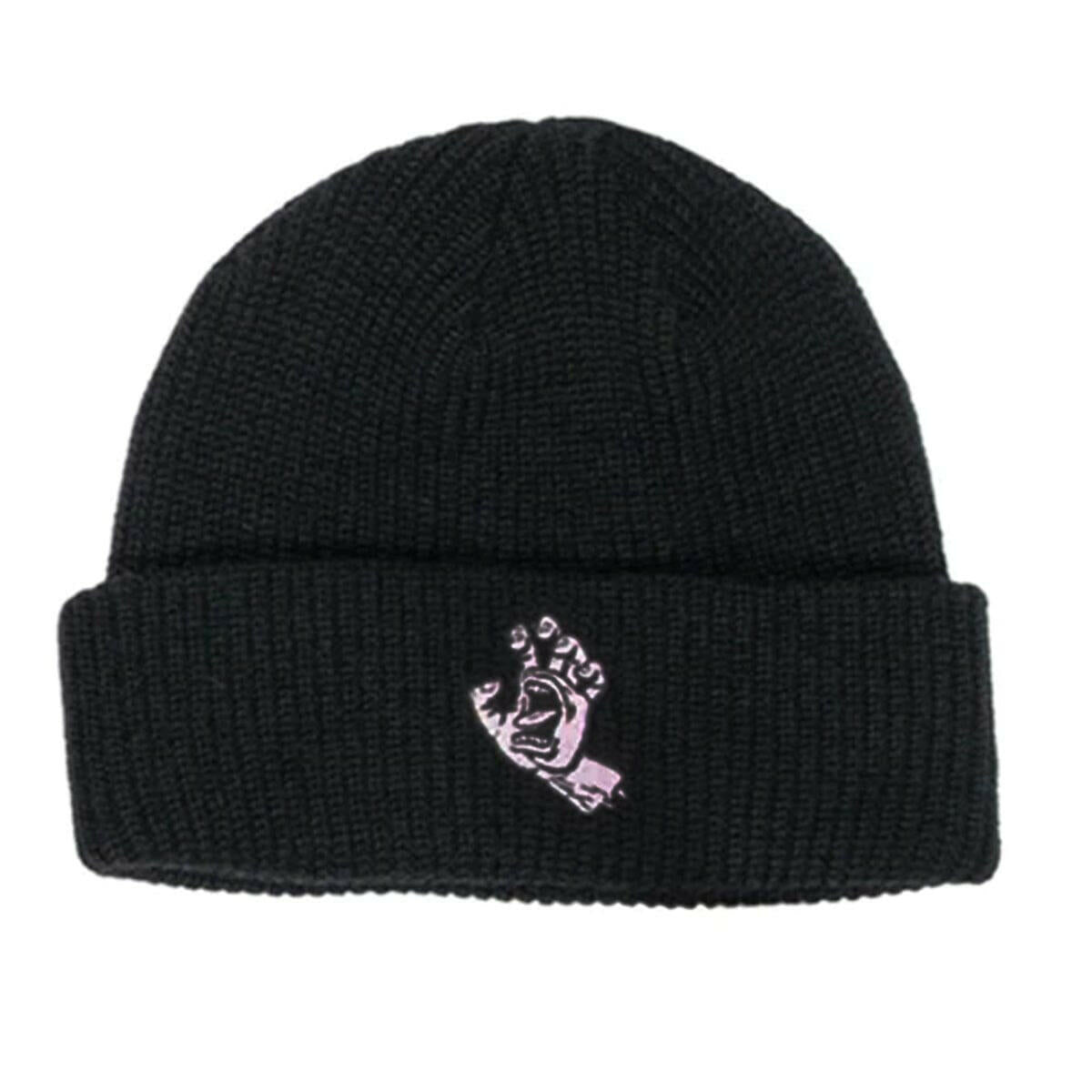 Santa Cruz - Mono Hand Beanie Black.