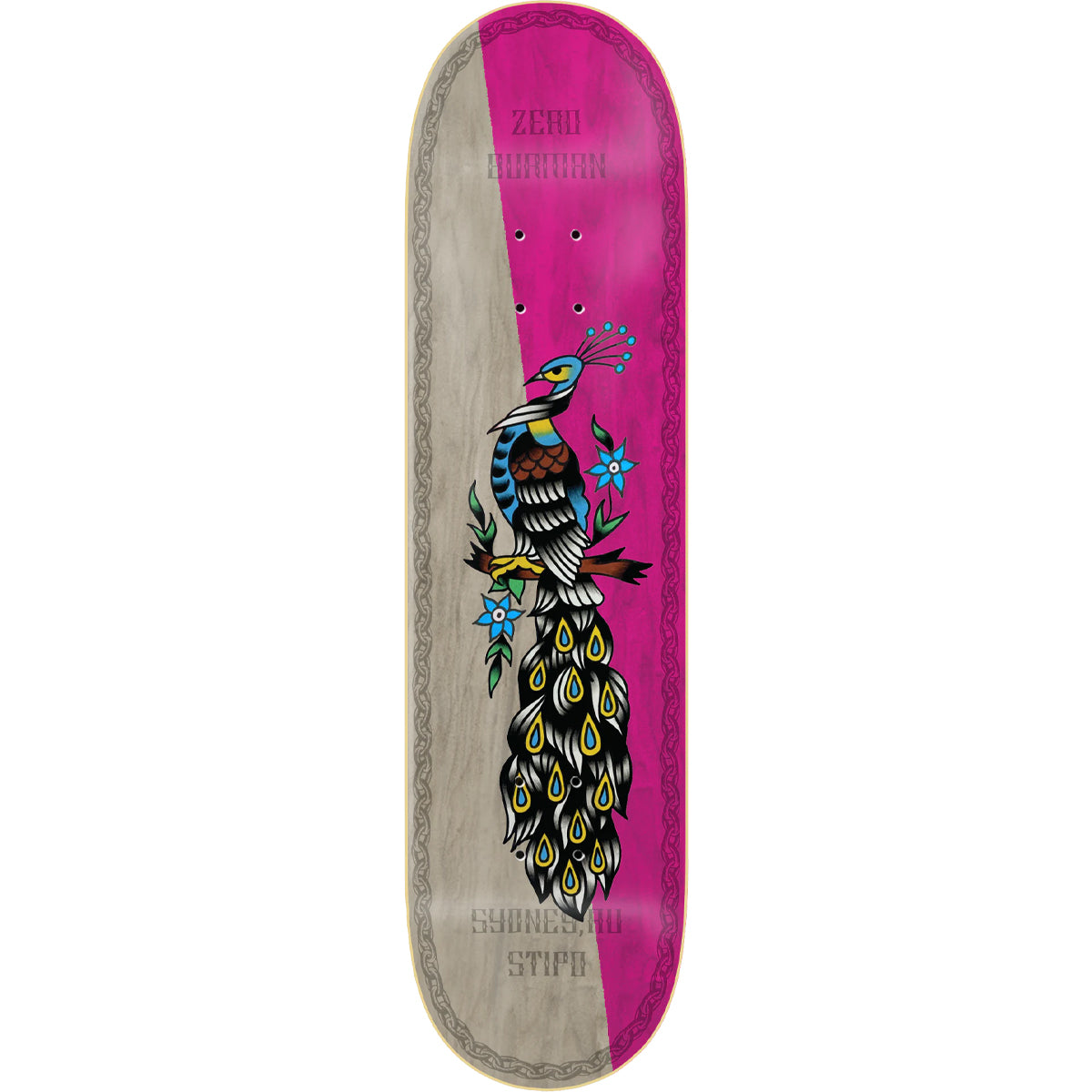 Zero - Dane Burman Stipo 8.25 Skateboard Deck.