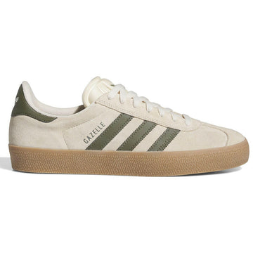 Adidas - Gazelle Adv Shoes Beige/Green/Gum.