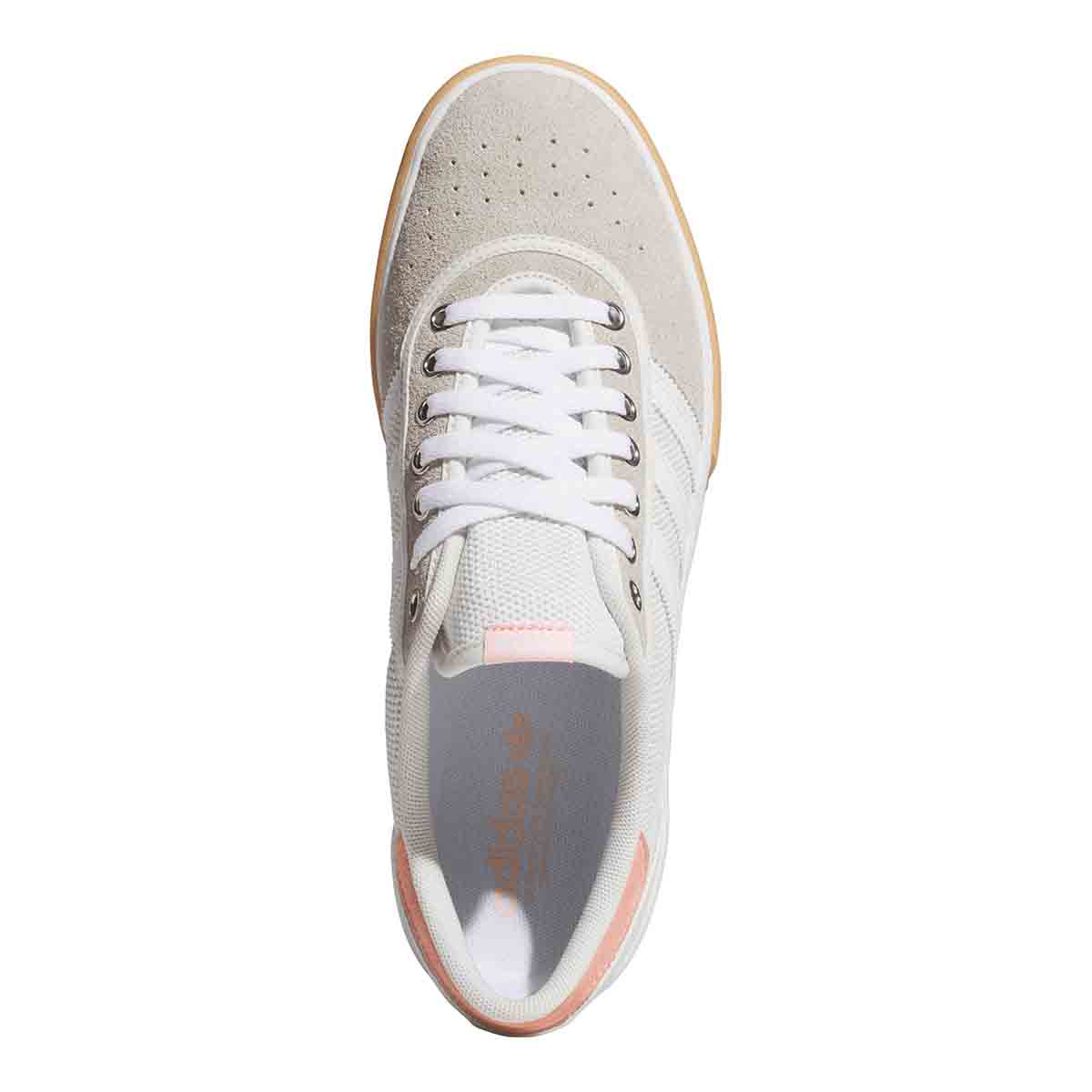 Adidas Lucas Premiere Shoes White/White/Coral Top