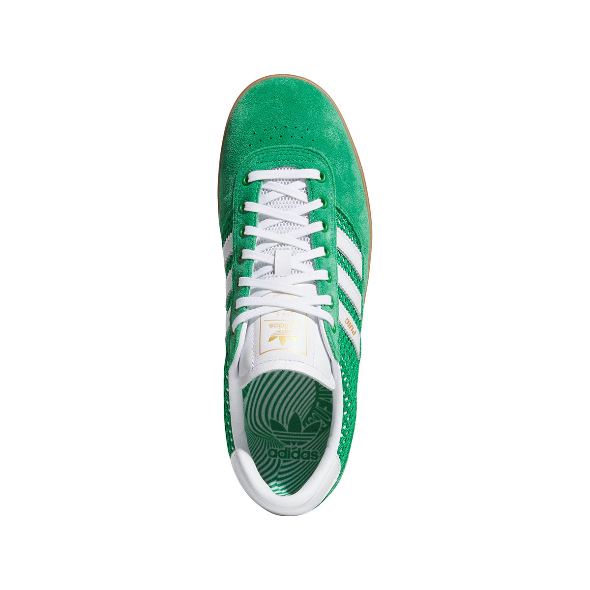 Adidas - Puig Indoor Shoes Green/White/Gum