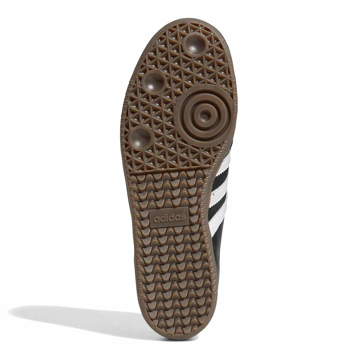 Adidas - Samba Adv Shoes Black/White/Gold Sole