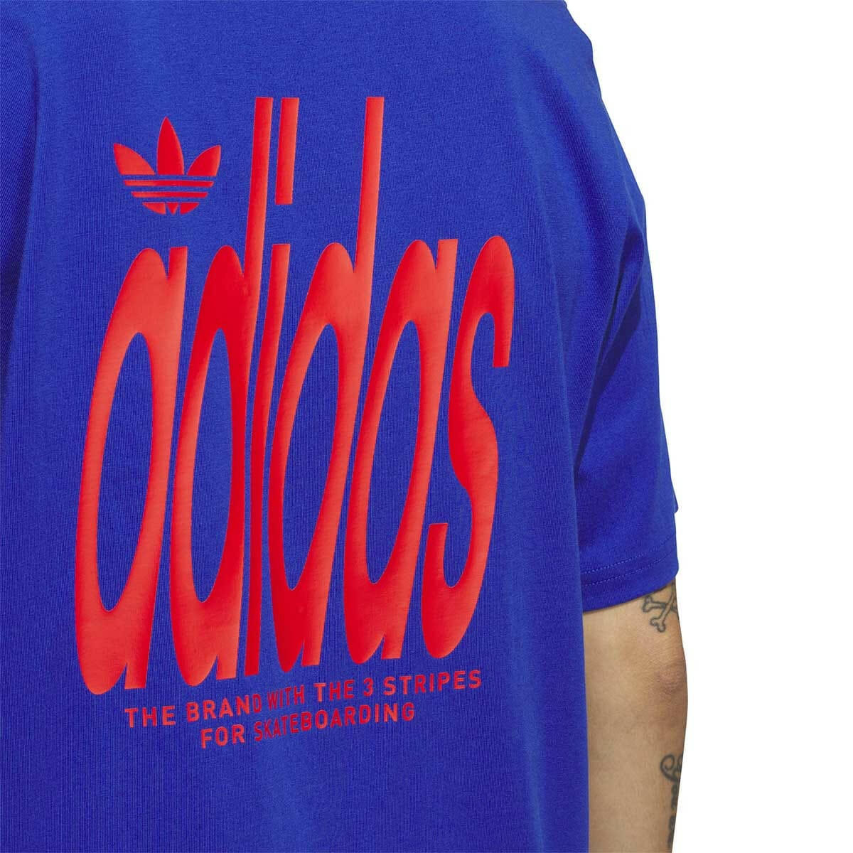 Adidas - 4.0 Stretched Tee Royal Blue/Red.
