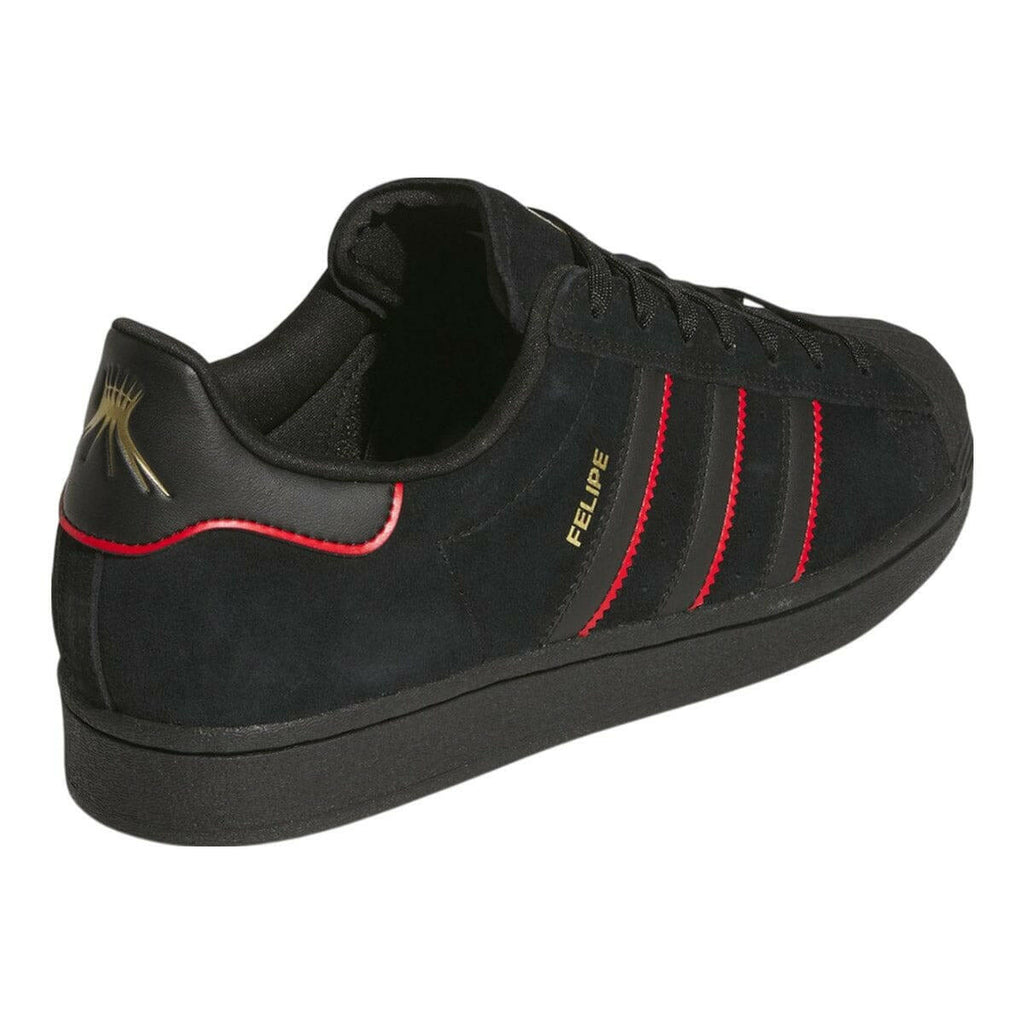 Adidas Superstar Adv X Felipe Gustavo Shoes Black/Scarlet