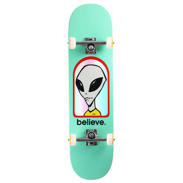 Alien Workshop Believe Hologram 8.25 Complete Skateboard.