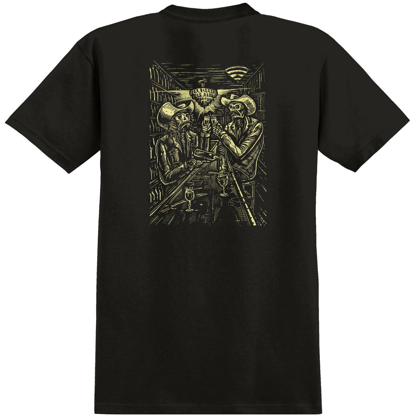 Anti Hero - Absentes Tee Black.