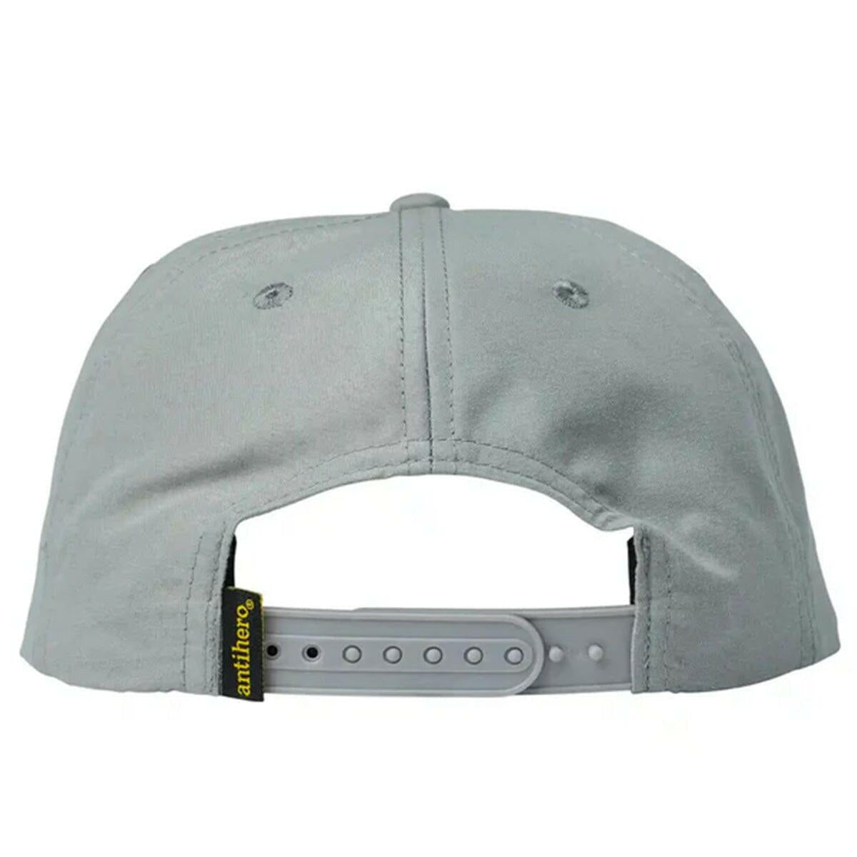 Anti Hero - Basic Pigeon Round Snapback Grey.