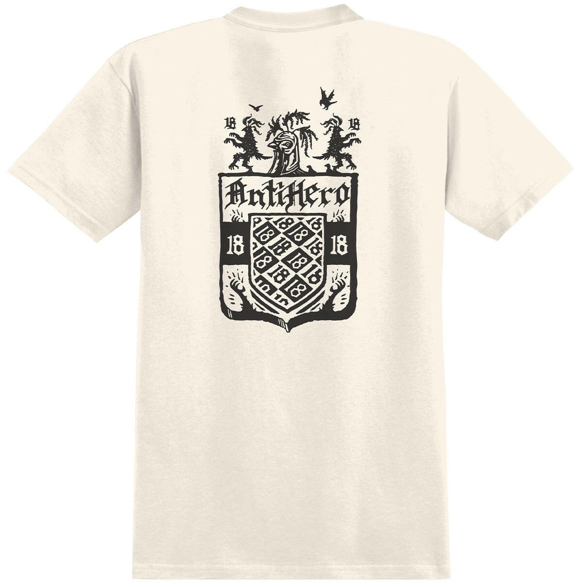 Anti Hero - Coat of Arms Tee Cream.
