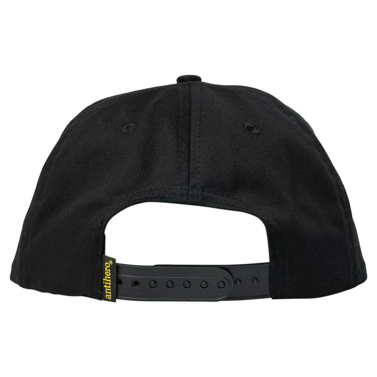 Anti Hero - Eagle Round Snapback Black/Charcoal.