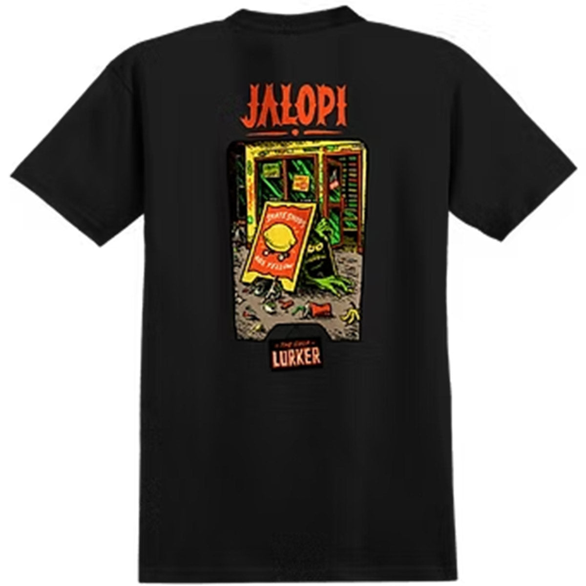 Anti Hero Jalopi Shop Lurker Tee Black Back