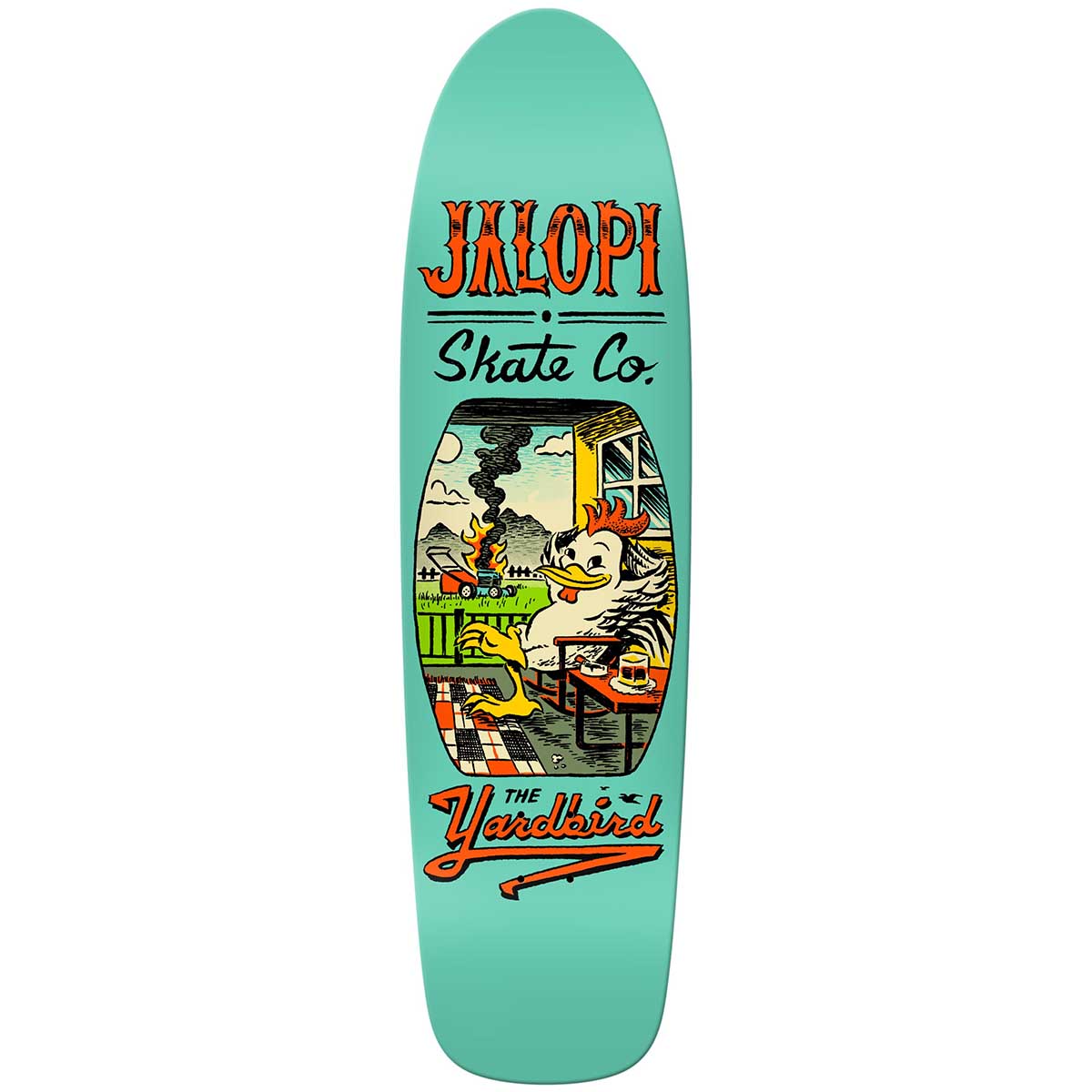 Anti Hero Jalopi Yardbird 9.81 Skateboard Deck