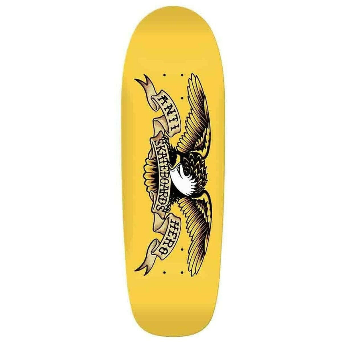 Anti Hero - Shaped Eagle Beach Bum 9.55 Skateboard Deck.
