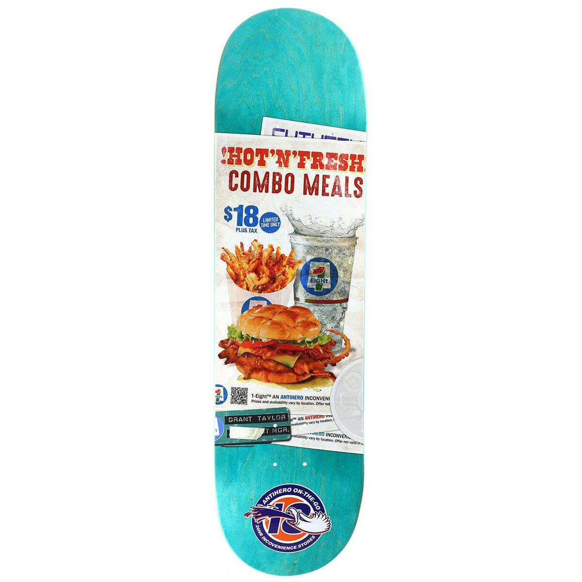 Anti Hero - Grant Taylor Artificial Ingredients 8.5 Skateboard Deck.