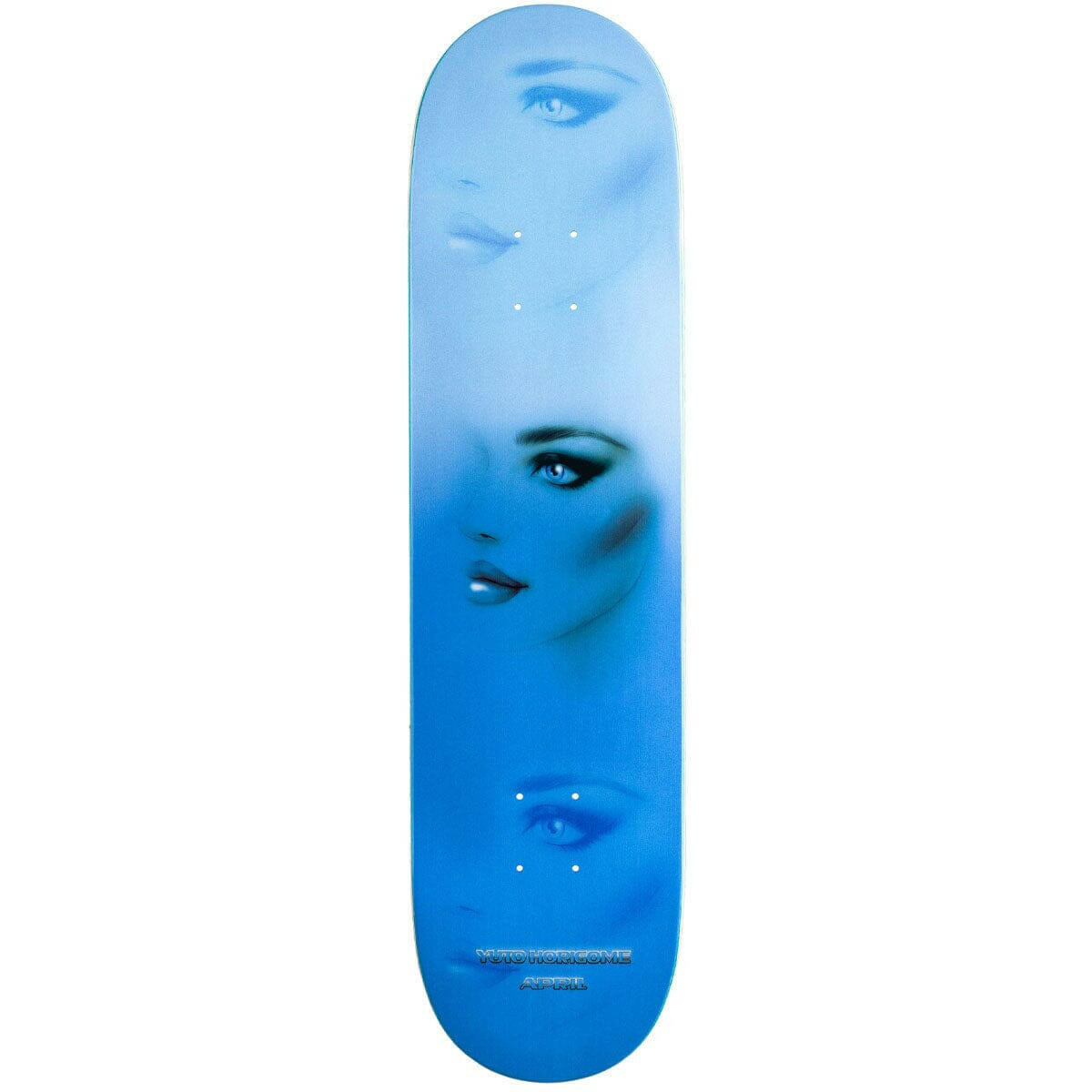 April - Yuto Horigome Blue 8.25 Skateboard Deck.