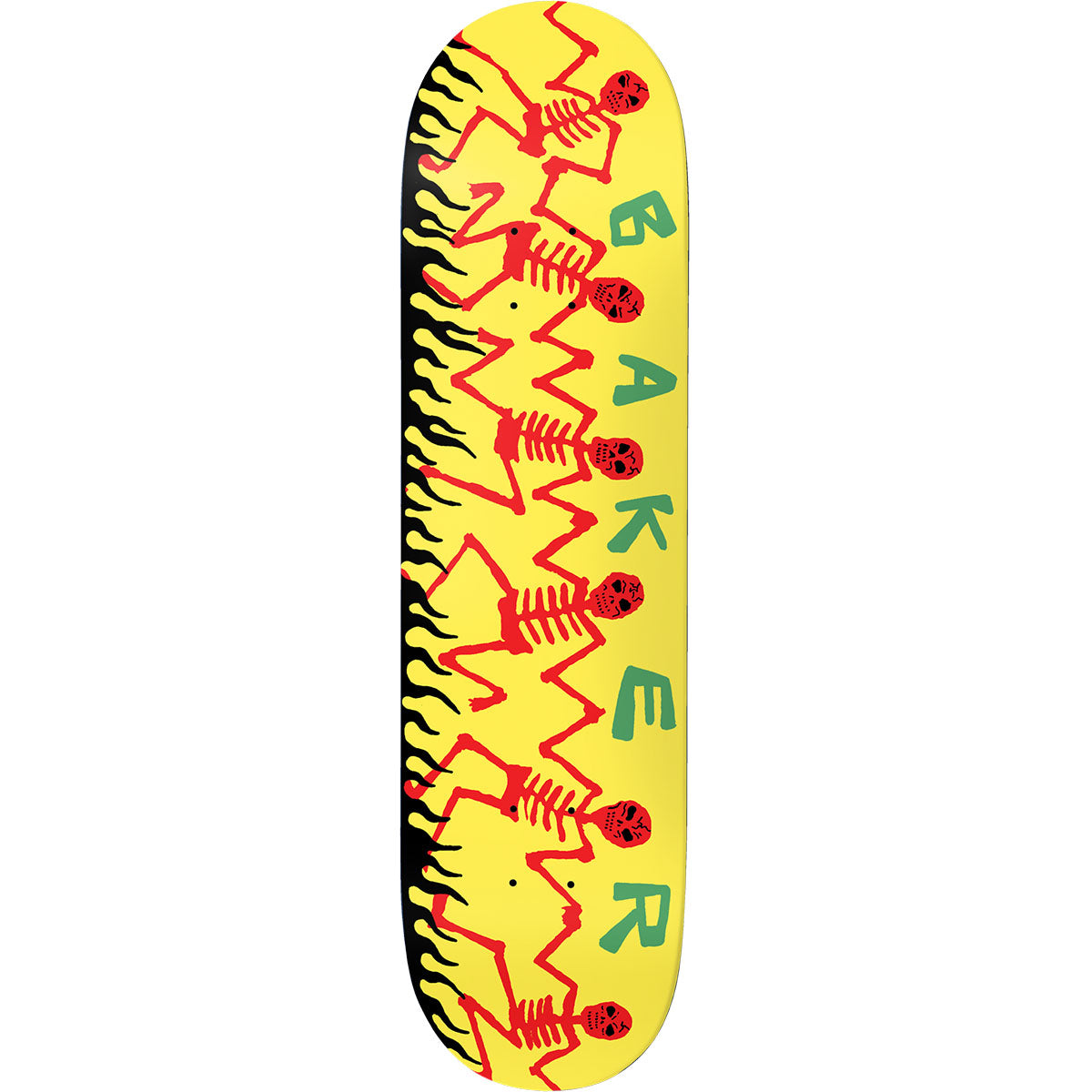 Baker - Figgy Dancing Skellies 8.5 Skateboard Deck.