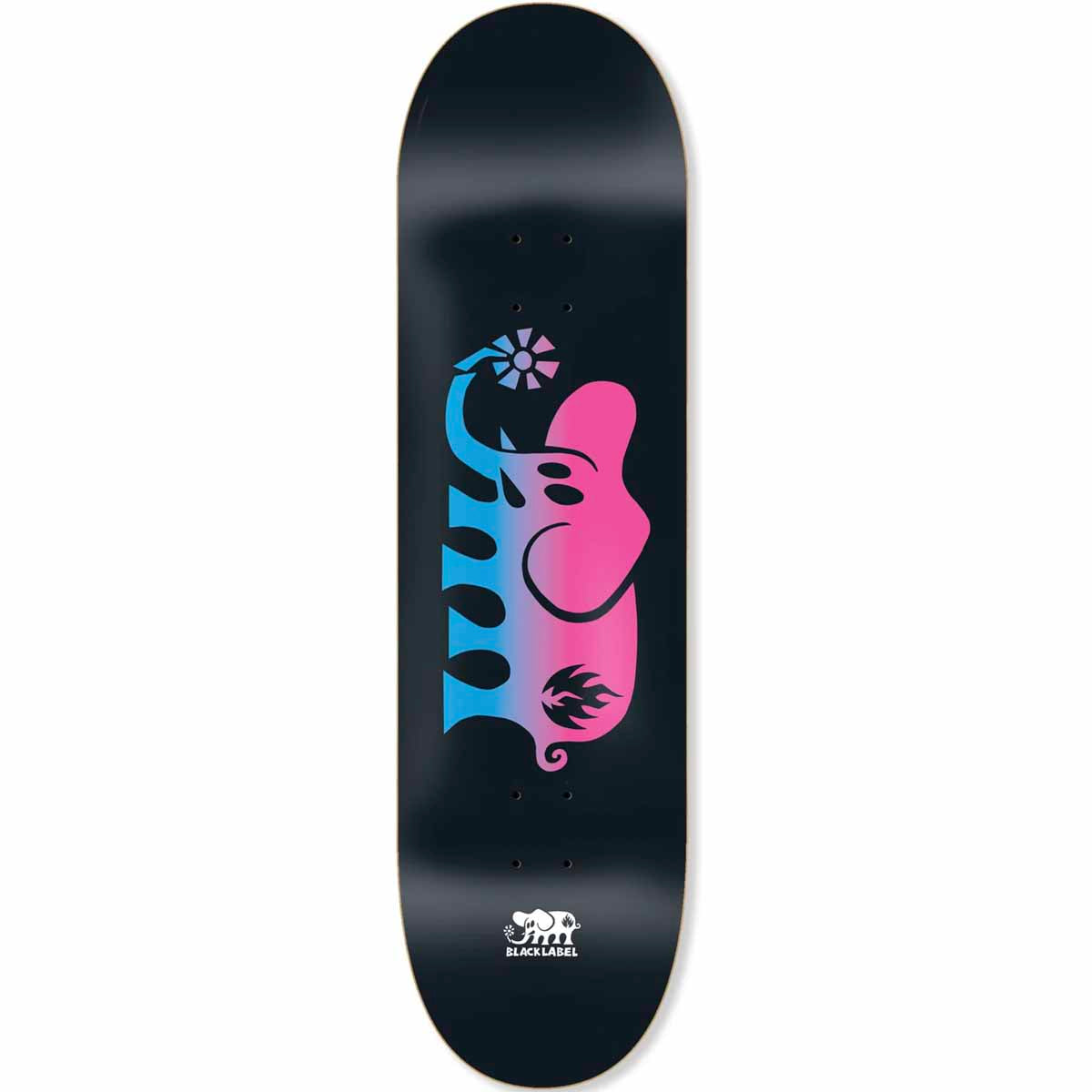 Black Label Elephant Fade Skateboard Deck
