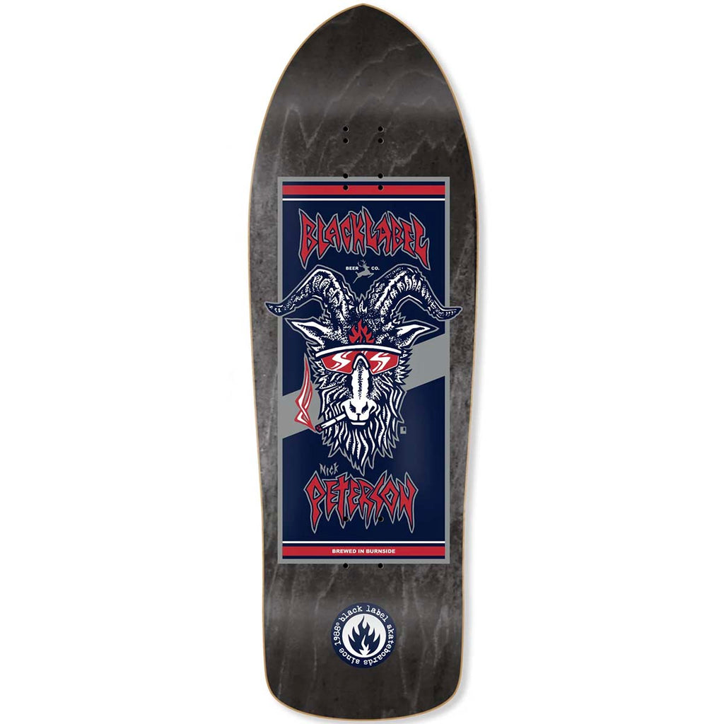 スケートボード Black label Nick Peterson 10.25 Black Label Nick Peterson Burnside Brew 10.25 Deck Australia