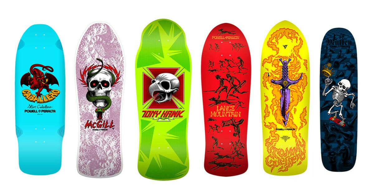 Powell Peralta - Bones Brigade Series 15 Full Set 6 Decks.