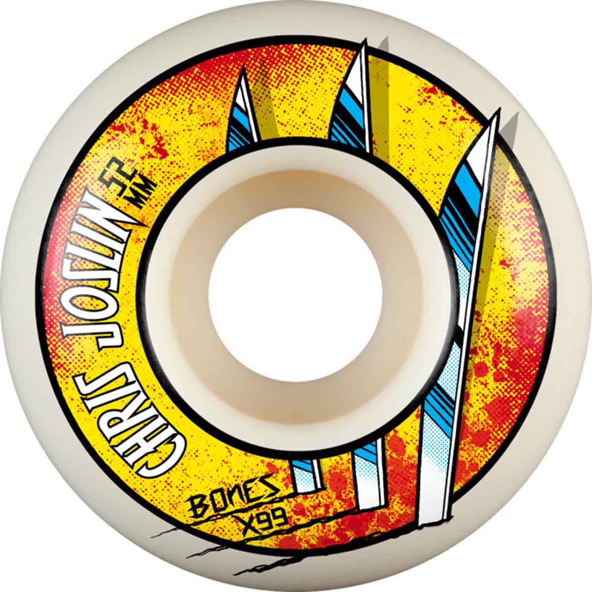 Bones XF Joslin Slice of Life 52MM 99A V1 Standard Skateboard Wheels