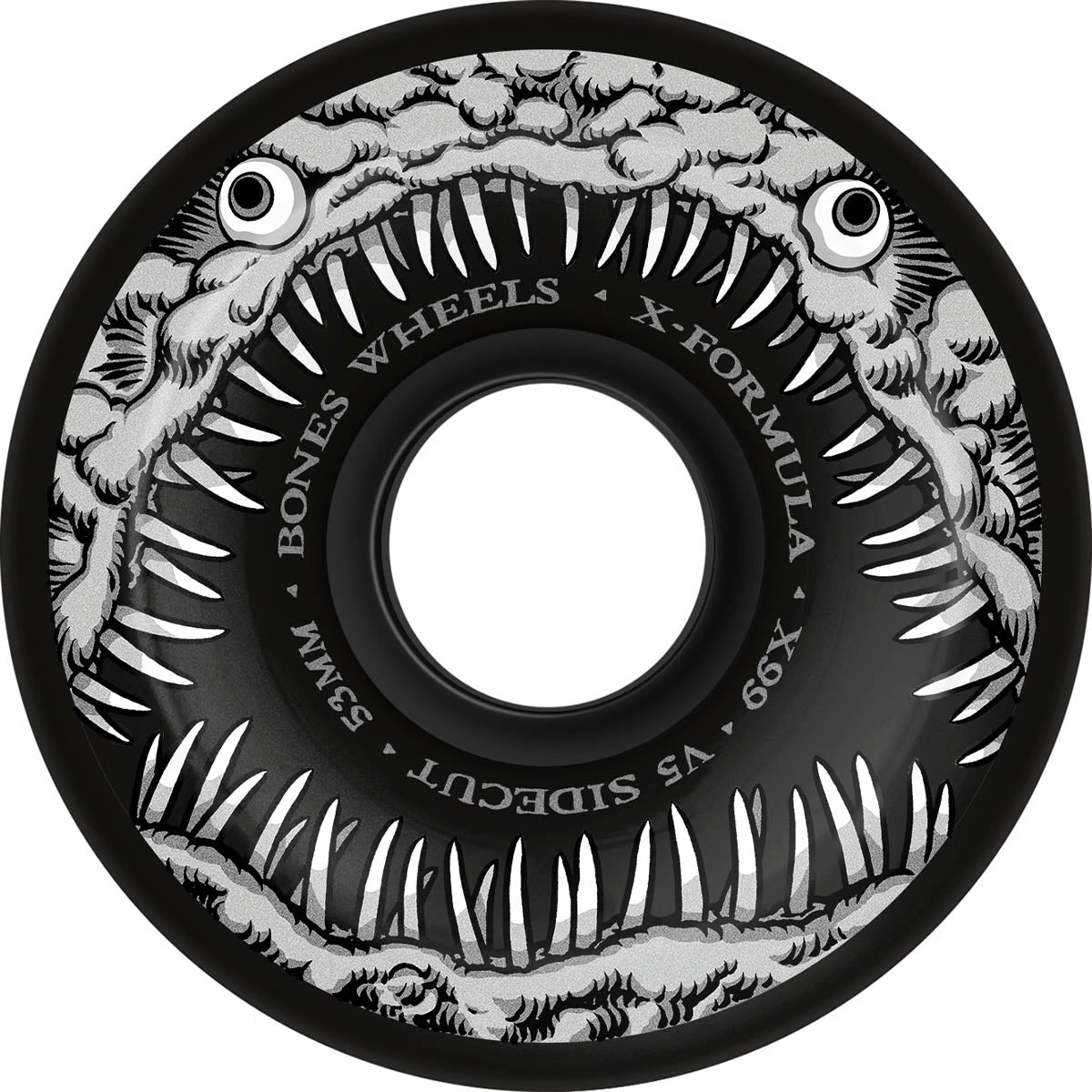 Bones - XF Dark Waters 53MM 99A V5 Sidecut Skateboard Wheels