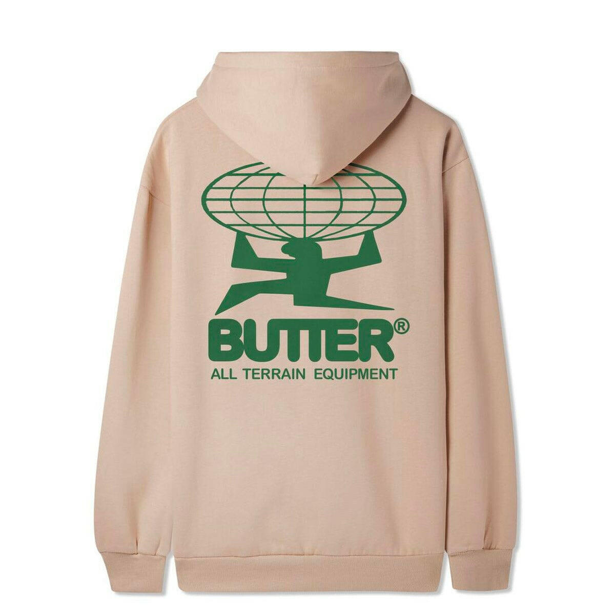 Butter Goods - All Terrain Hoodie Sand.
