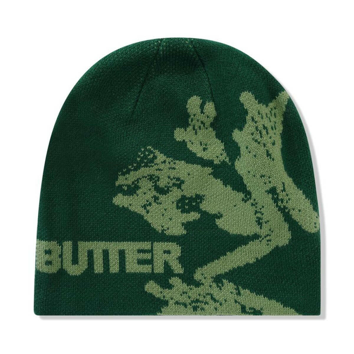 Butter Goods - Amphibian Skull Beanie Forest.