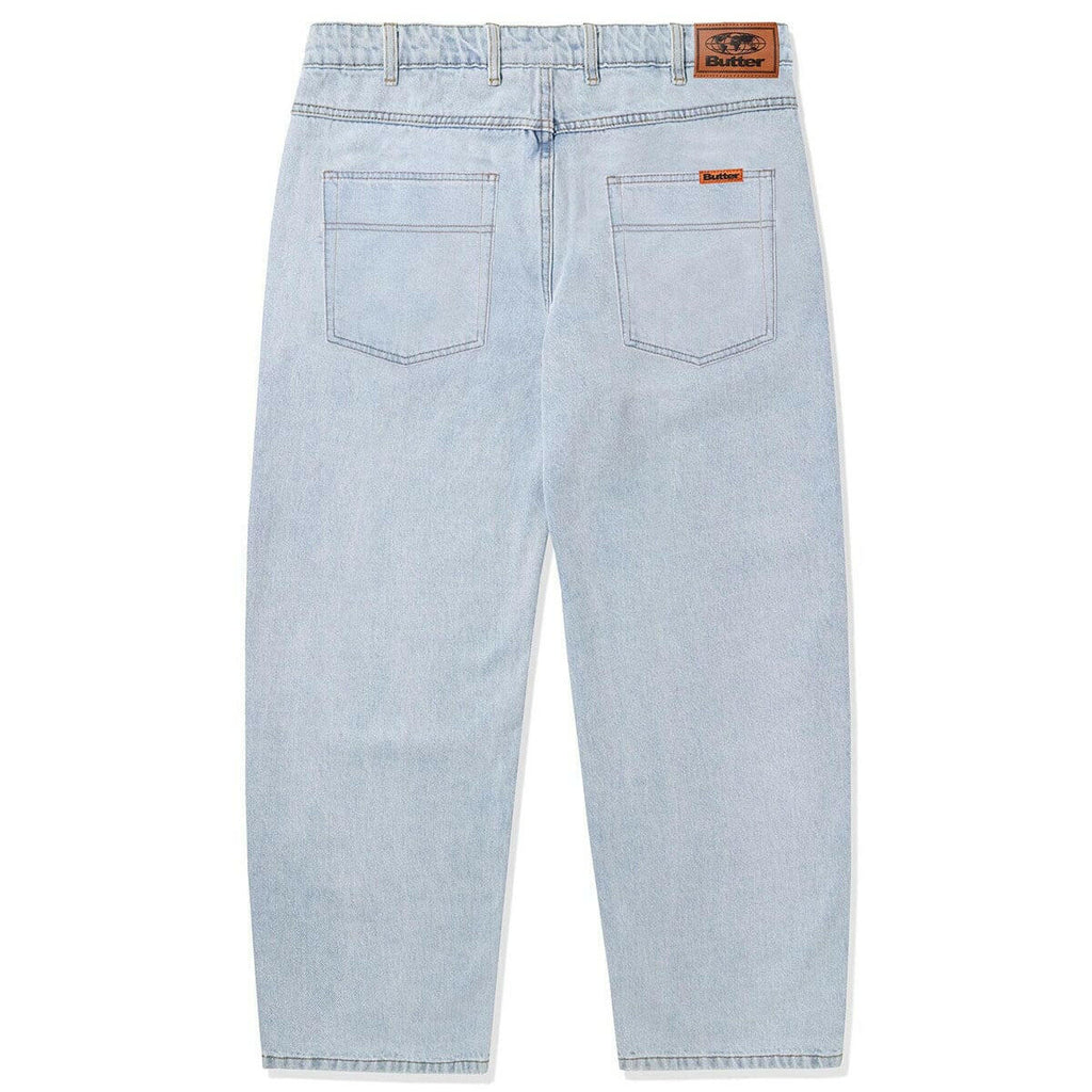 Butter Goods Baggy Denim Jeans Light Blue OCD Skate Shop