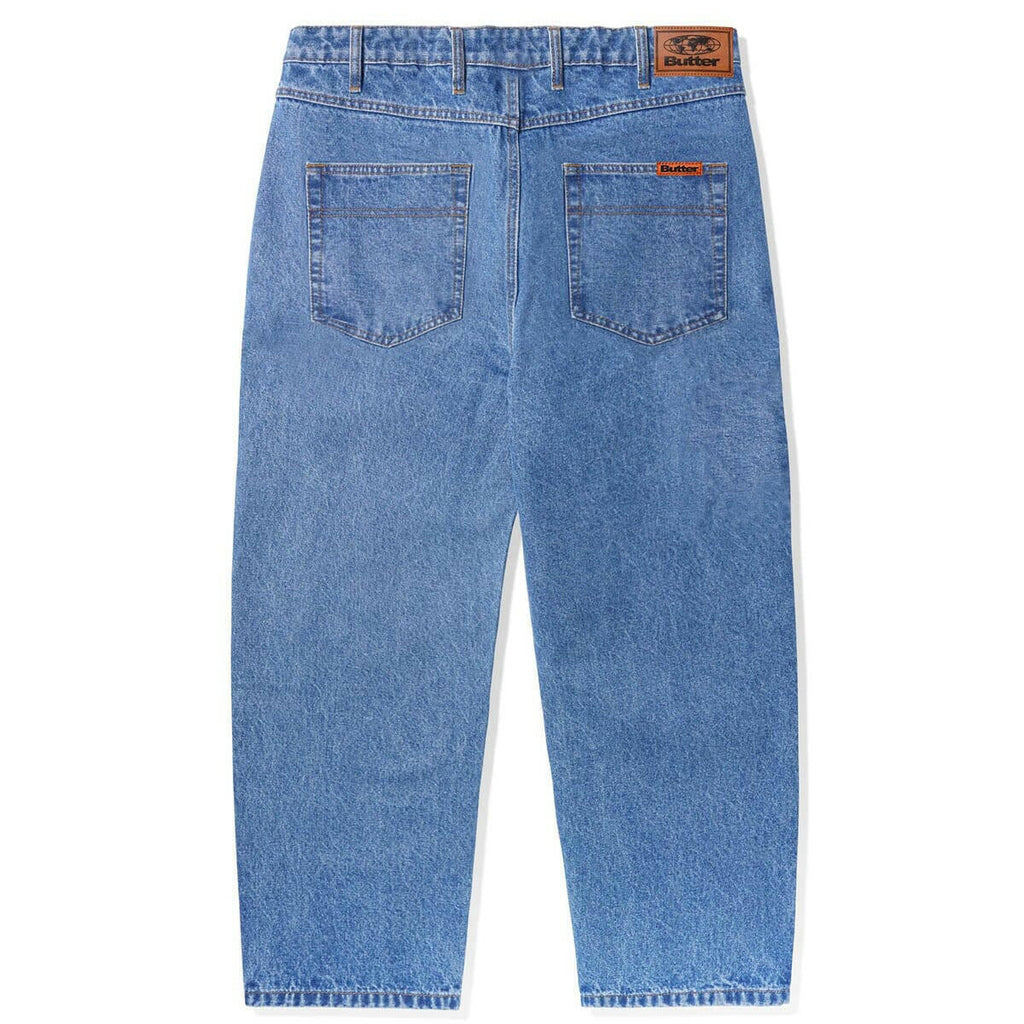 Butter Goods Baggy Denim Jeans Washed Indigo