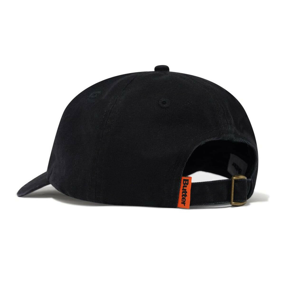 Butter Goods - Bear 6 Panel Cap Black.