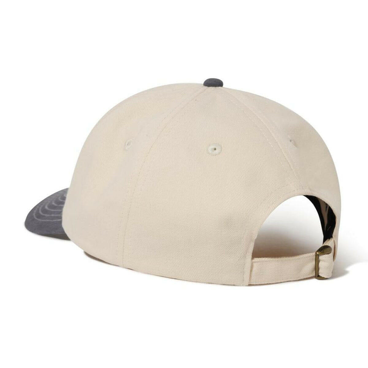 Butter Goods - Big Apple 6 Panel Cap Natural/Slate.
