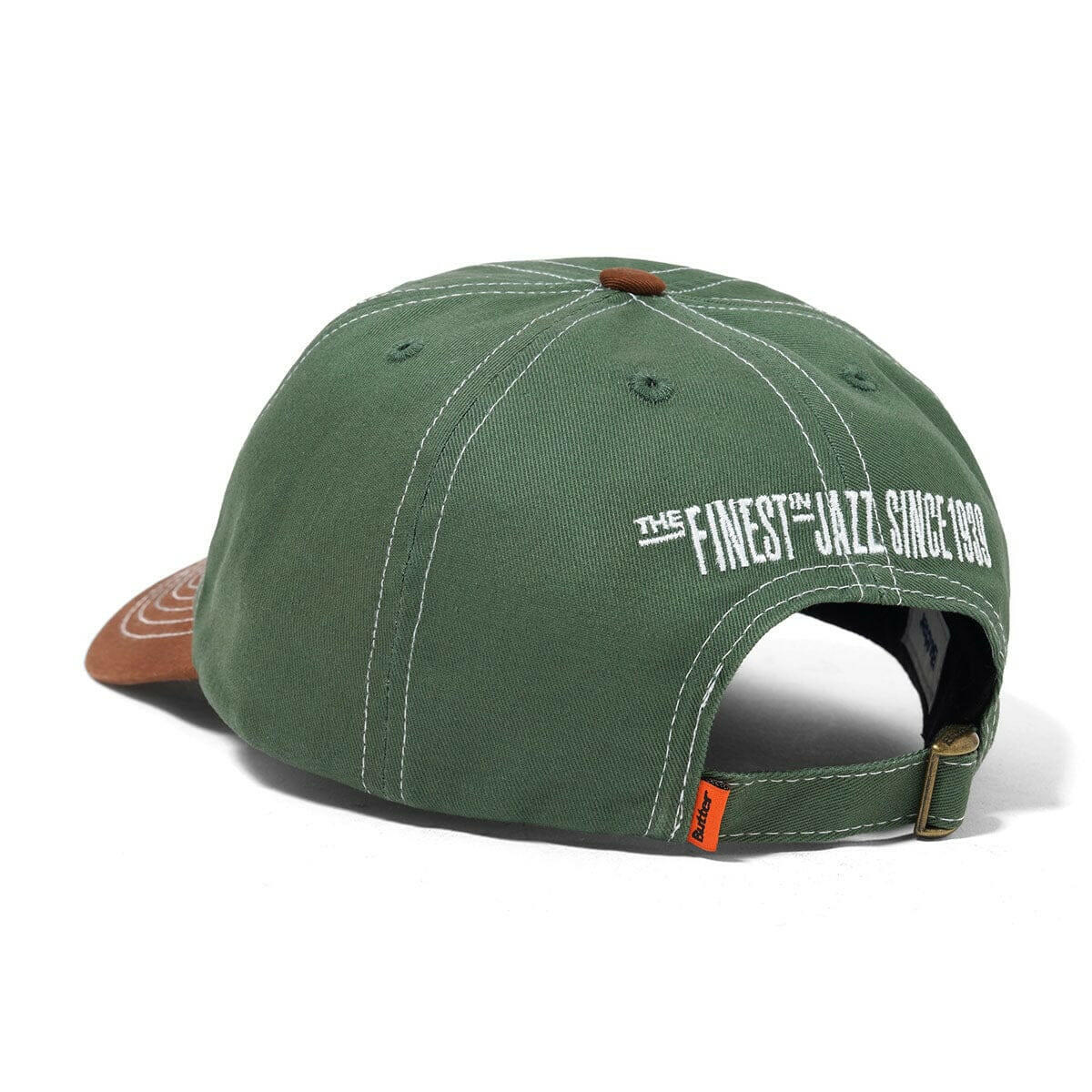 Butter Goods - Blue Note 6 Panel Cap Sage/Brown.
