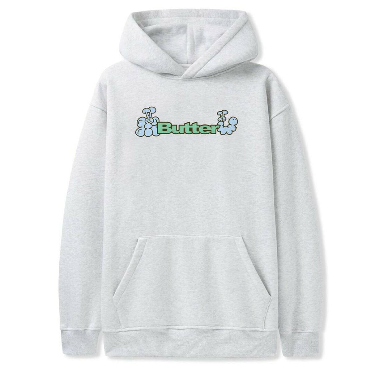 Butter Goods - Bugs Logo Hoodie Ash.