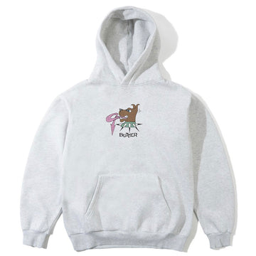 Butter Goods - Canine Hoodie Ash.