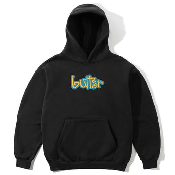 Butter Goods - Connection Hoodie Black.