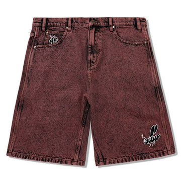 Butter Goods - Critter Baggy Denim Shorts Brick.