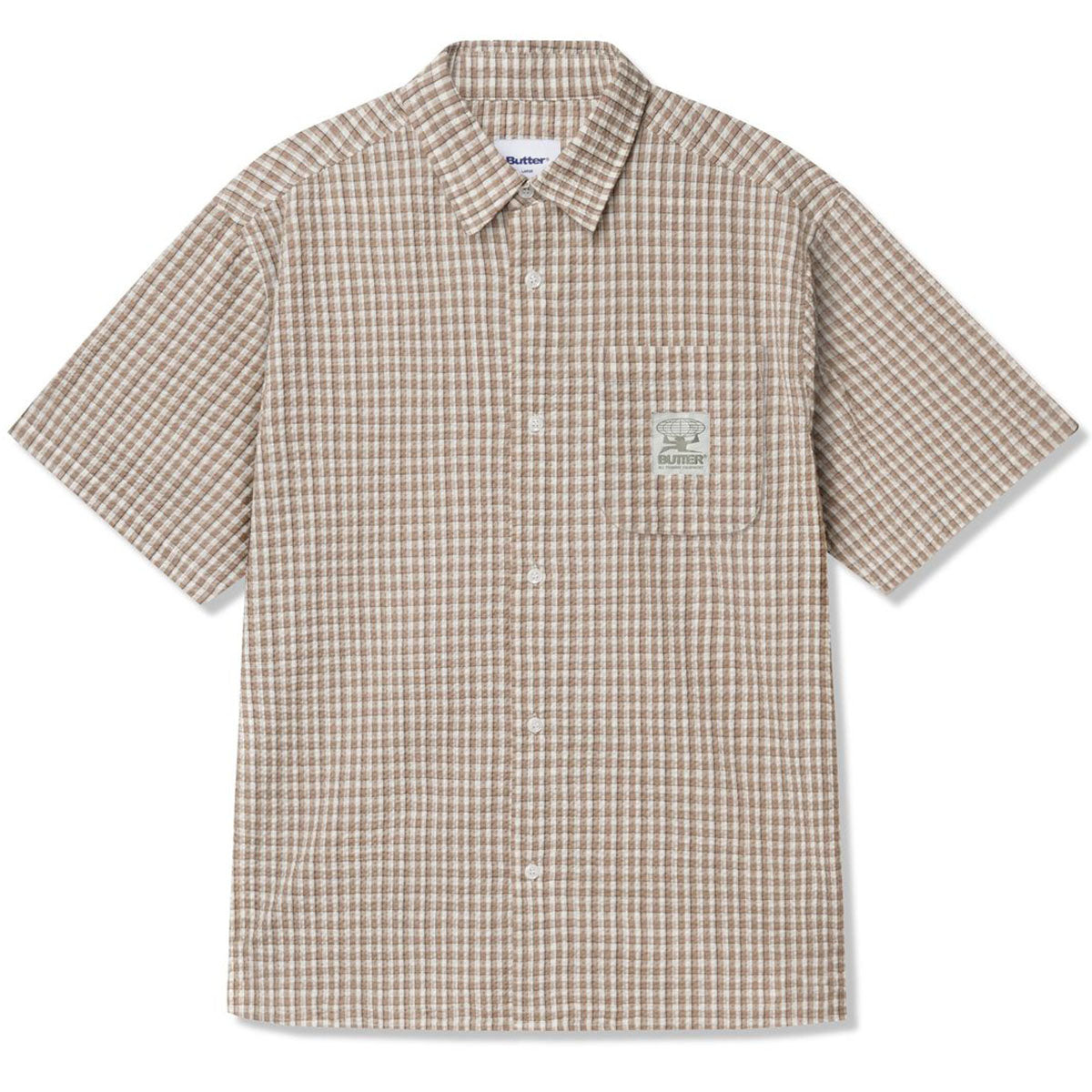 Butter Goods - Equipt S/S Shirt Taupe