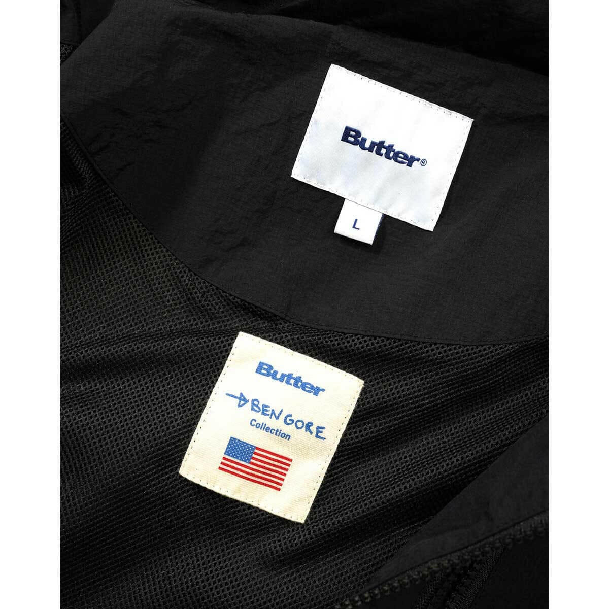 Butter Goods - Gore Jacket Black.