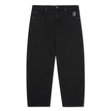 Butter Goods - Lock Denim Jeans Flat Black.