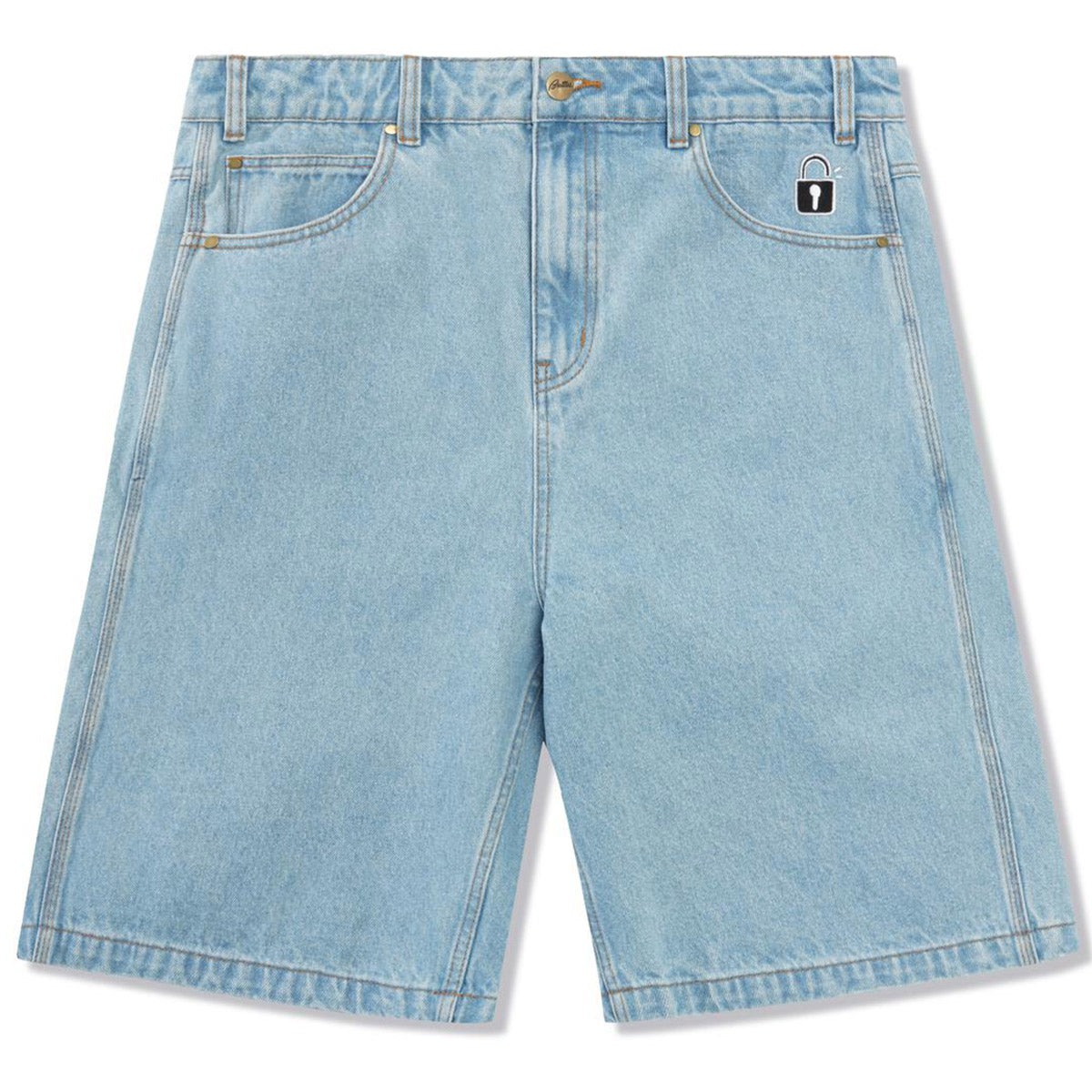 Butter Goods - Lock Denim Shorts Light Indigo