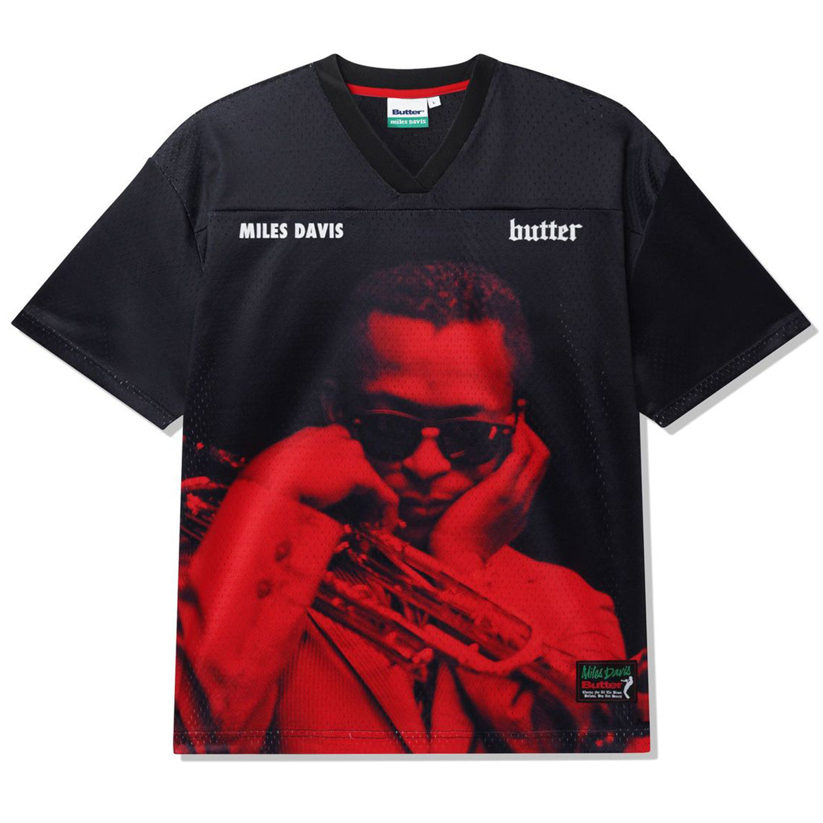 Butter Goods - Miles Davis Round About Midnight Jersey Black