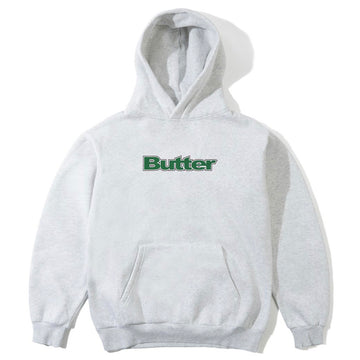 Butter Goods - Outline Logo Hoodie Ash.