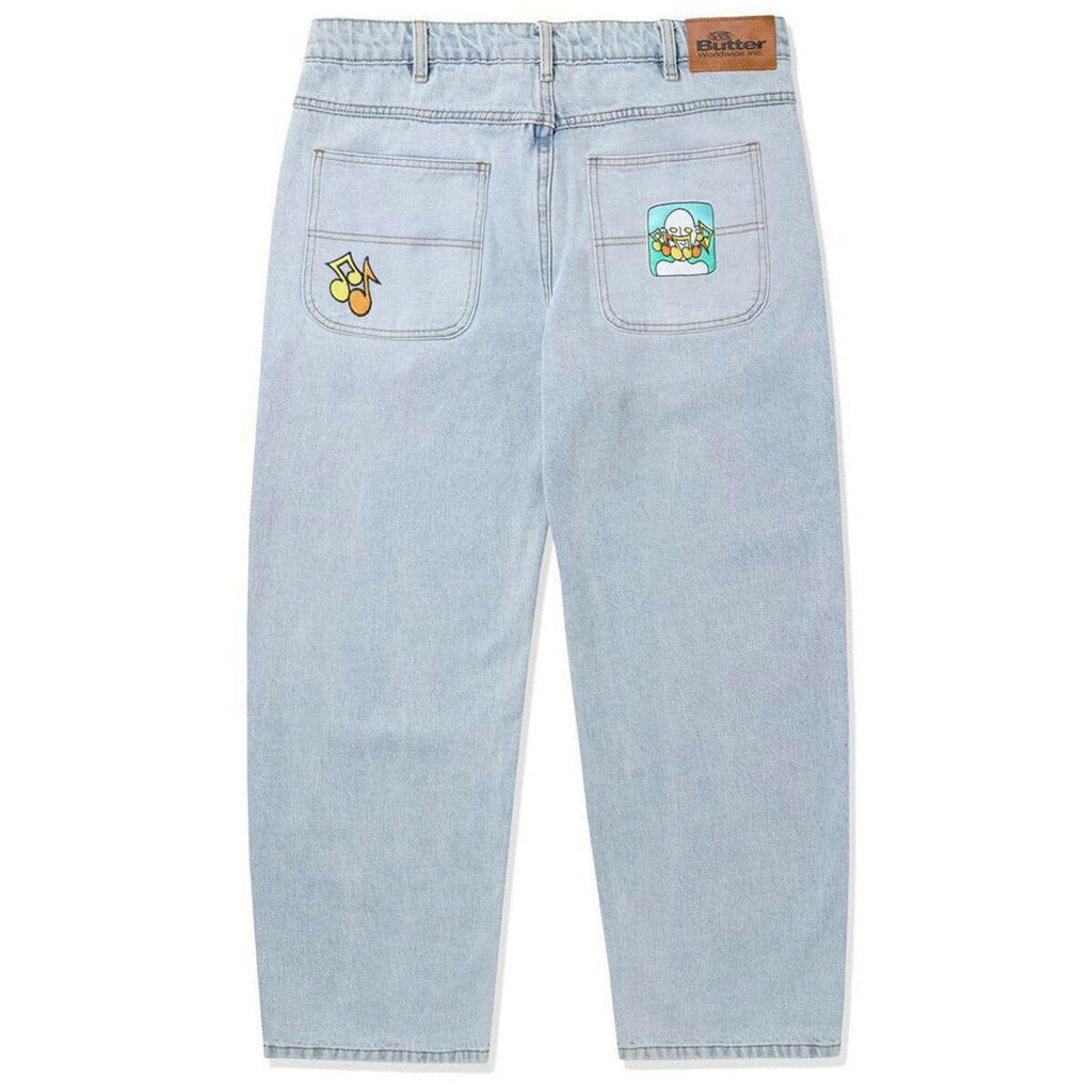 Butter Goods Singer Denim Jeans Light Blue
