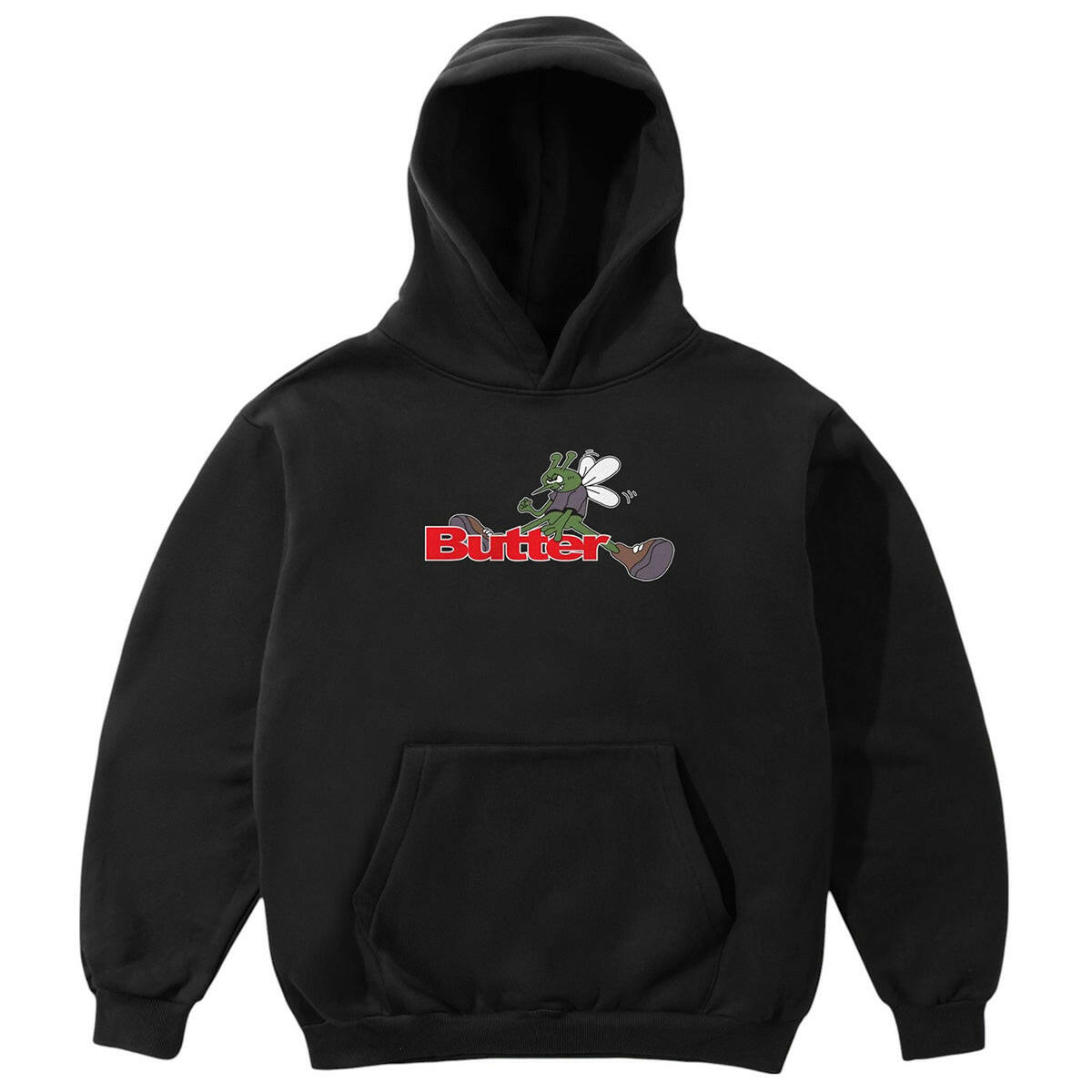 Butter Goods - Skeeter Hoodie Black.